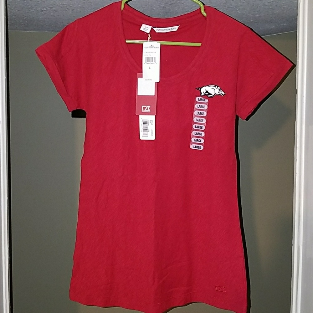 NWT Arkansas Razorbacks Tee